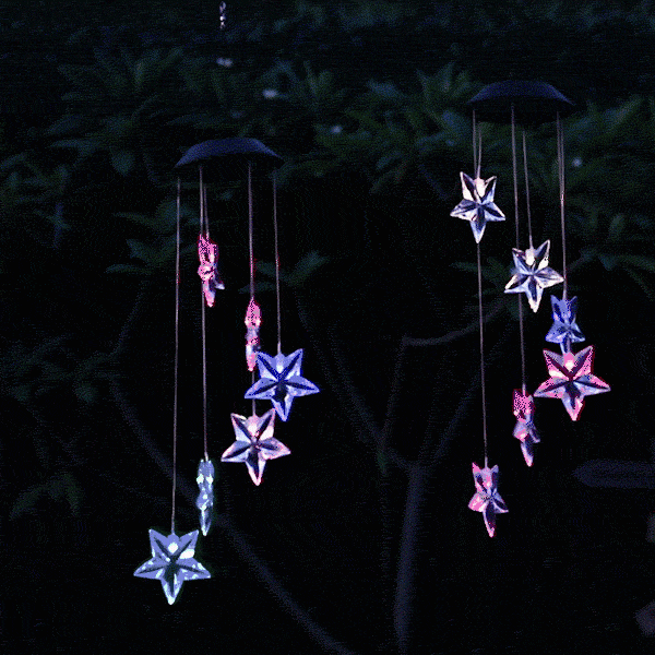 Skorter | Solar Powered Hanging Star Lights