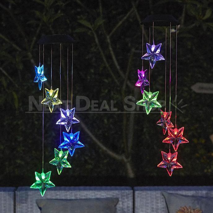 Skorter | Solar Powered Hanging Star Lights