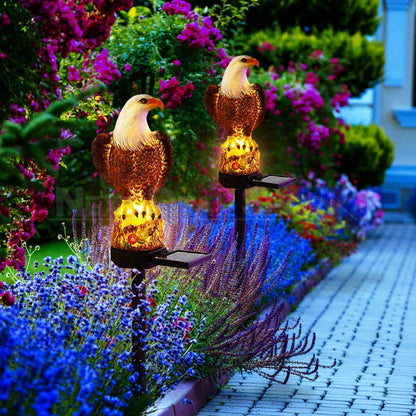Skorter | Solar-powered owl garden stake light