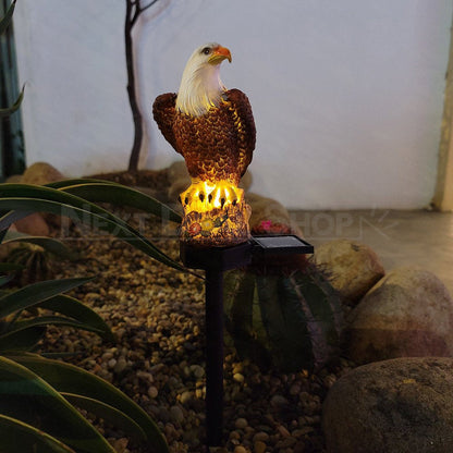 Skorter | Solar-powered owl garden stake light
