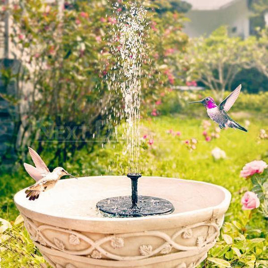 Skorter | Solar Powered Simple Bird Fountain Set - Great Addition to Your Garden!