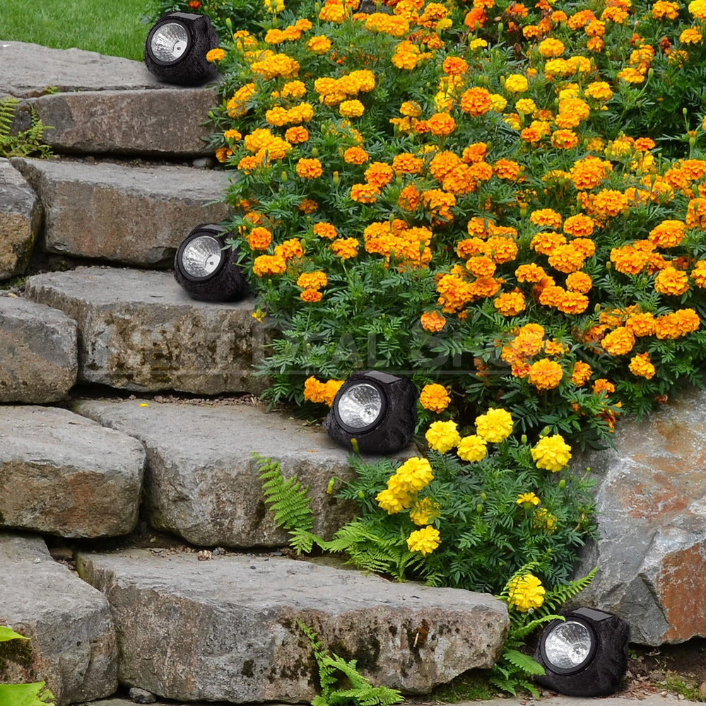 Skorter | Solar Powered Garden Landscape Stone Light