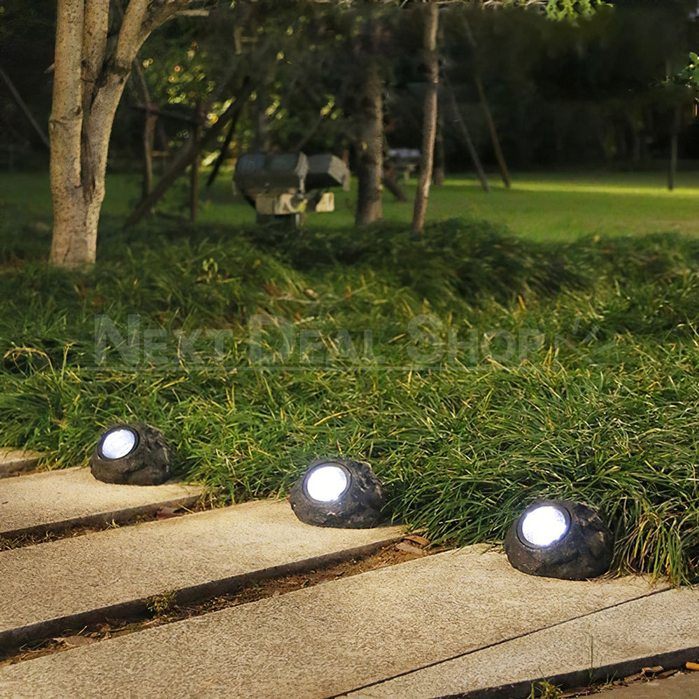 Skorter | Solar Powered Garden Landscape Stone Light