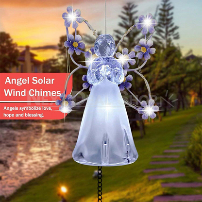 Skorter | Solar Powered Hanging Angel Wind Chime