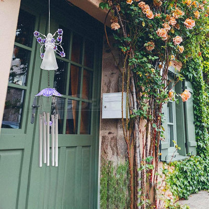 Skorter | Solar Powered Hanging Angel Wind Chime