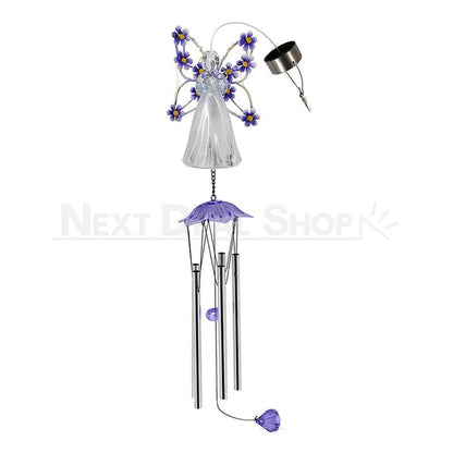 Skorter | Solar Powered Hanging Angel Wind Chime