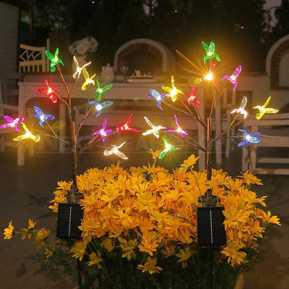 Skorter | Solar Powered Hummingbird Garden Stake Light