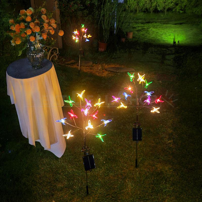 Skorter | Solar Powered Hummingbird Garden Stake Light