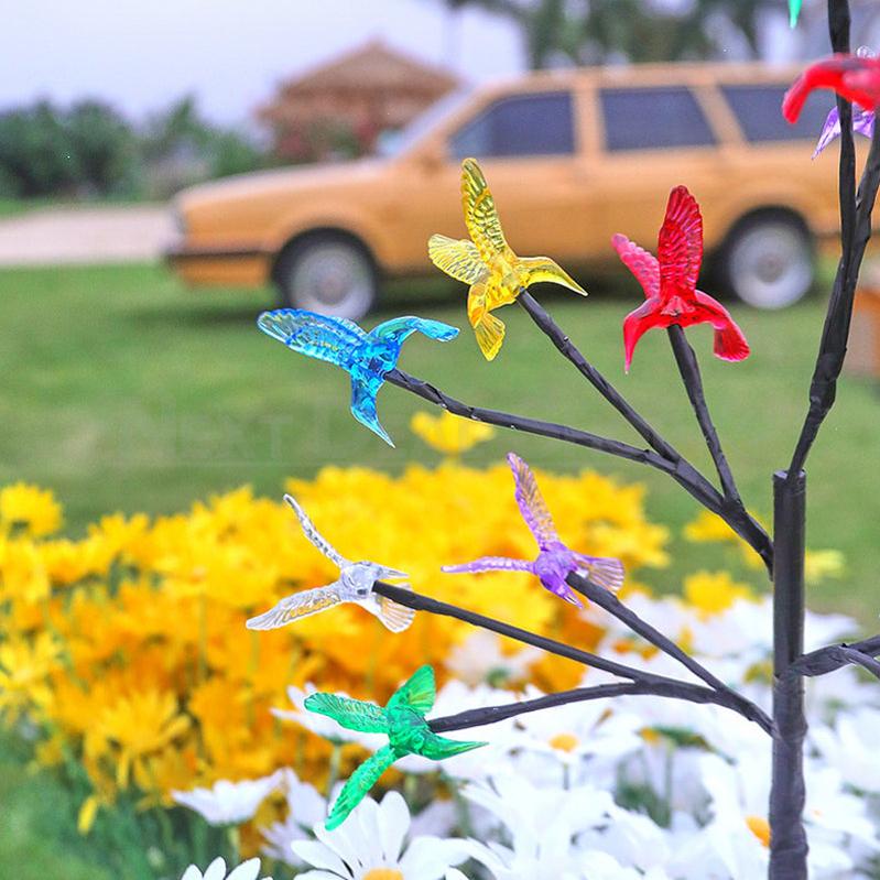 Skorter | Solar Powered Hummingbird Garden Stake Light