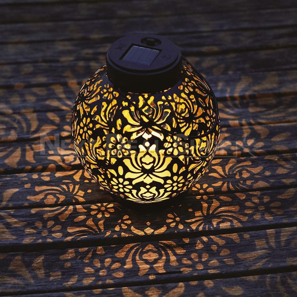 Skorter | Solar-powered iron lantern