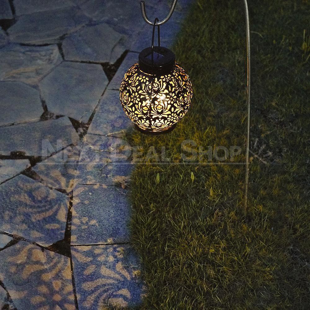 Skorter | Solar-powered iron lantern