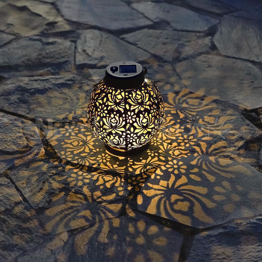 Skorter | Solar-powered iron lantern