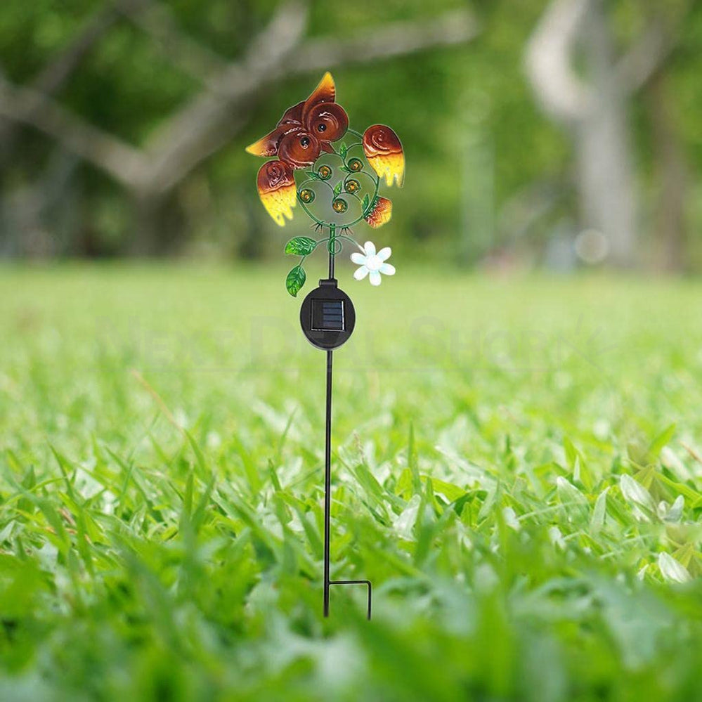 Skorter | Solar-Powered Iron Owl Garden Light