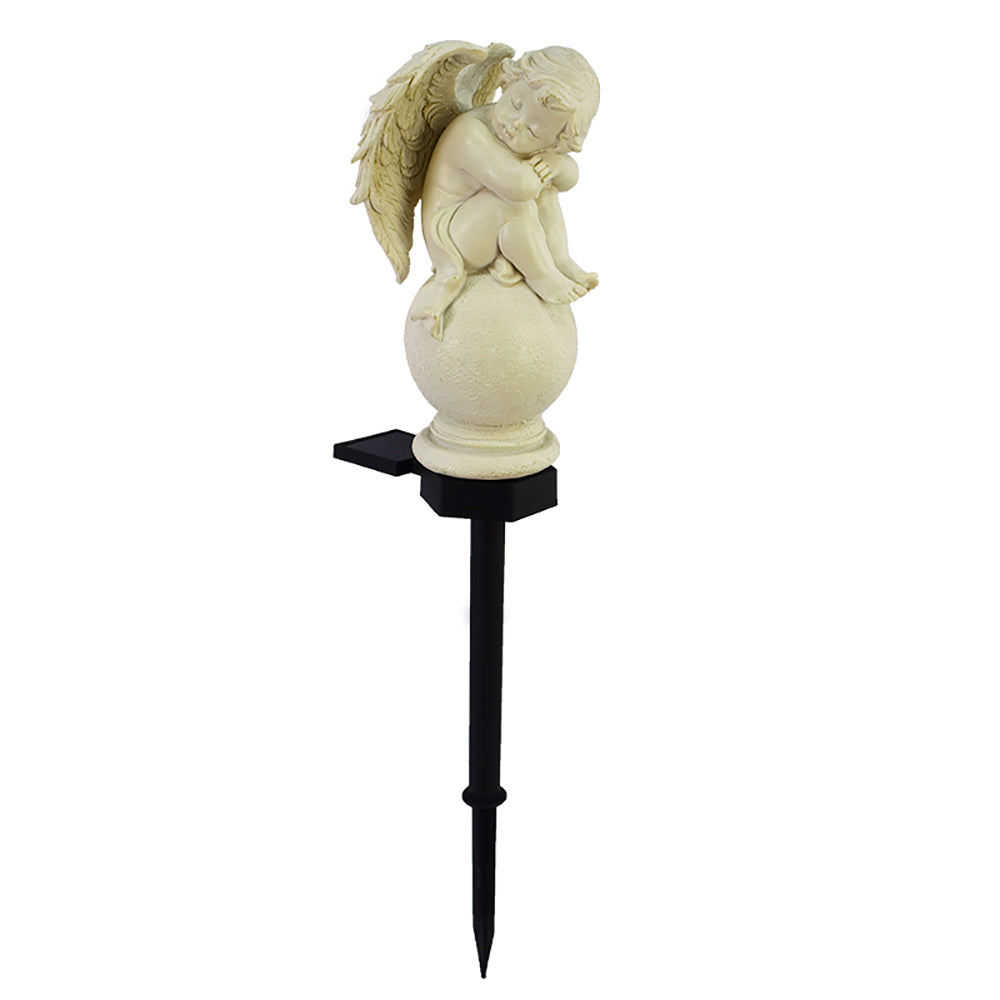 Skorter | Solar-powered LED Angel Statue Plant Light