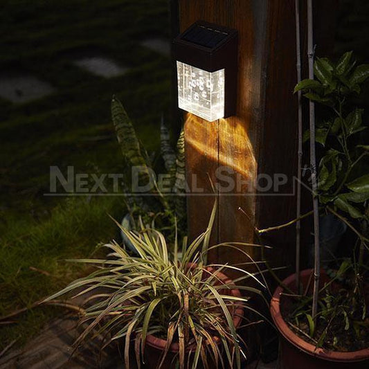Skorter | Solar-powered LED Bubble wall light