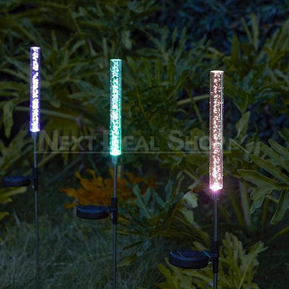 Skorter | Solar-powered LED color-changing bubble light