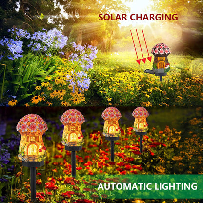 Skorter | Solar-powered LED Fairy House Stake Light