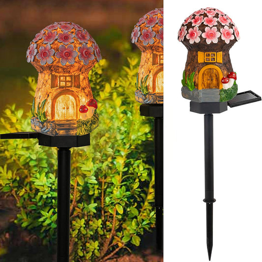 Skorter | Solar-powered LED Fairy House Stake Light