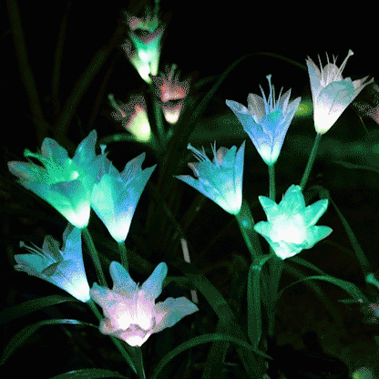 Skorter | Solar-powered LED Flower Stake Light