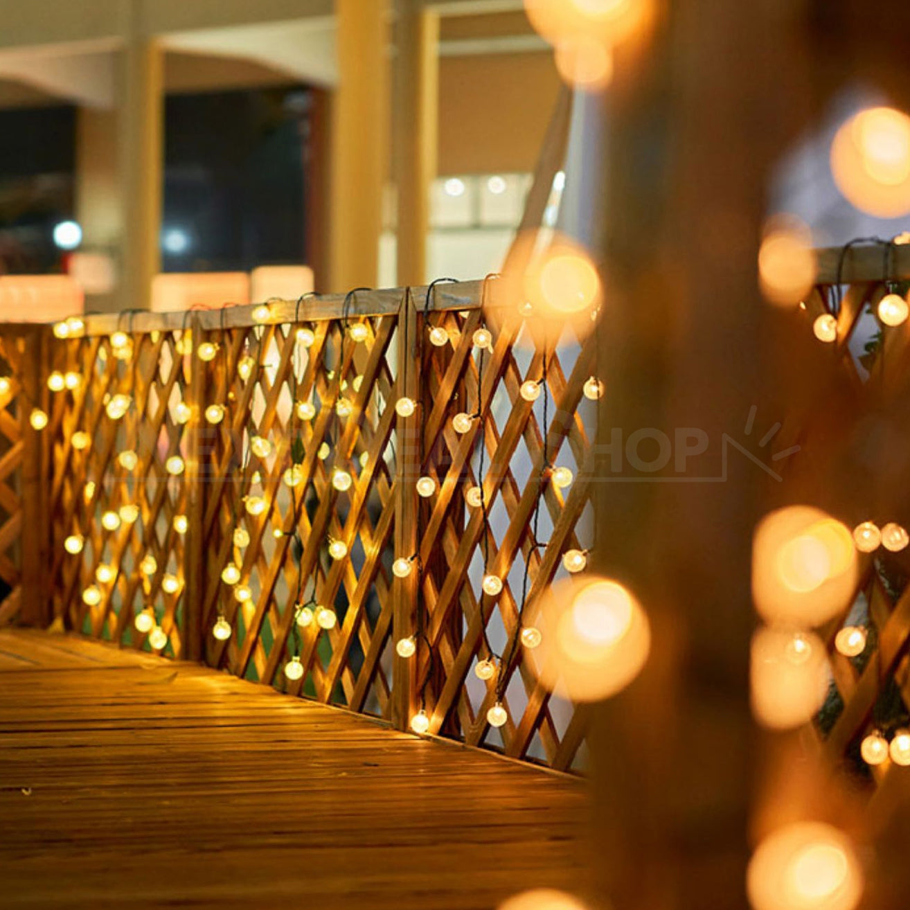 Skorter | Solar-Powered LED Ball Light String (Warm White and Multicolor available)