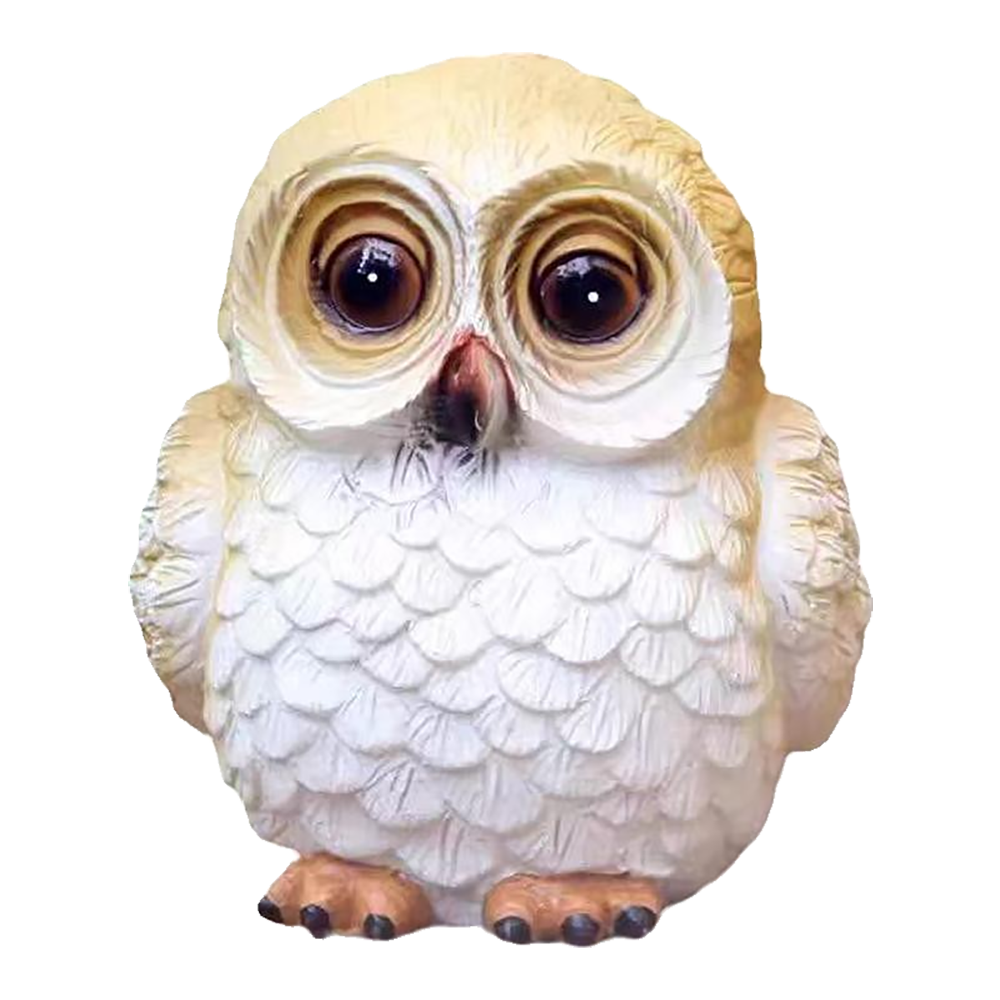 Skorter | Solar-Powered LED Owl Statue