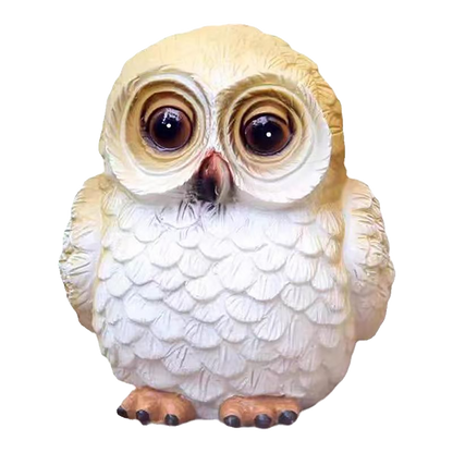 Skorter | Solar-Powered LED Owl Statue