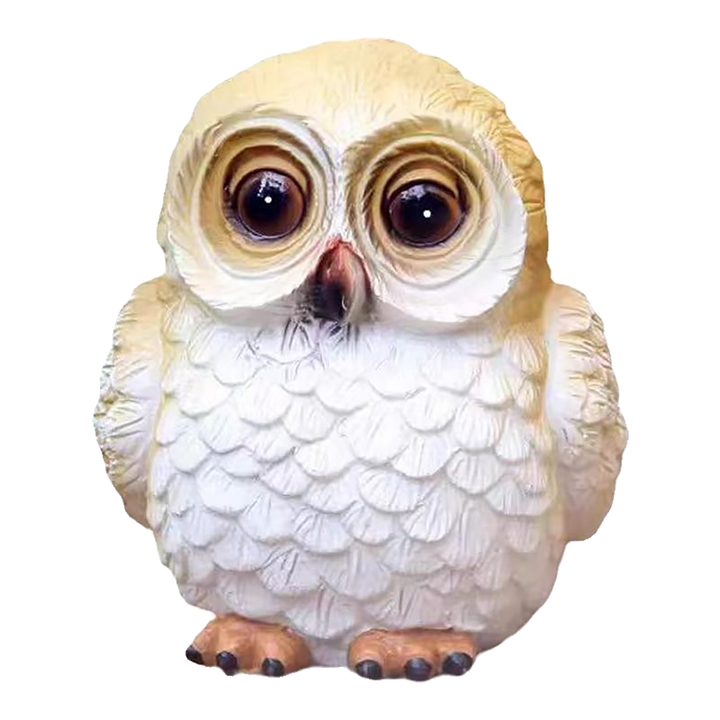 Skorter | Solar-Powered LED Owl Statue