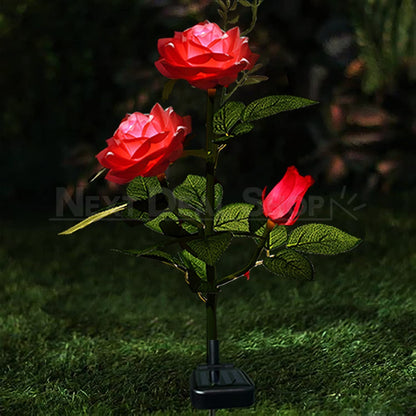 Skorter | Solar-powered LED Rose Stake