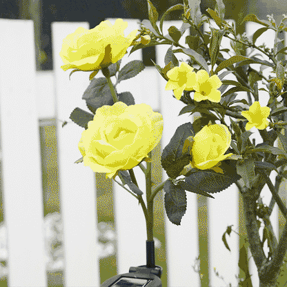 Skorter | Solar-powered LED Rose Stake