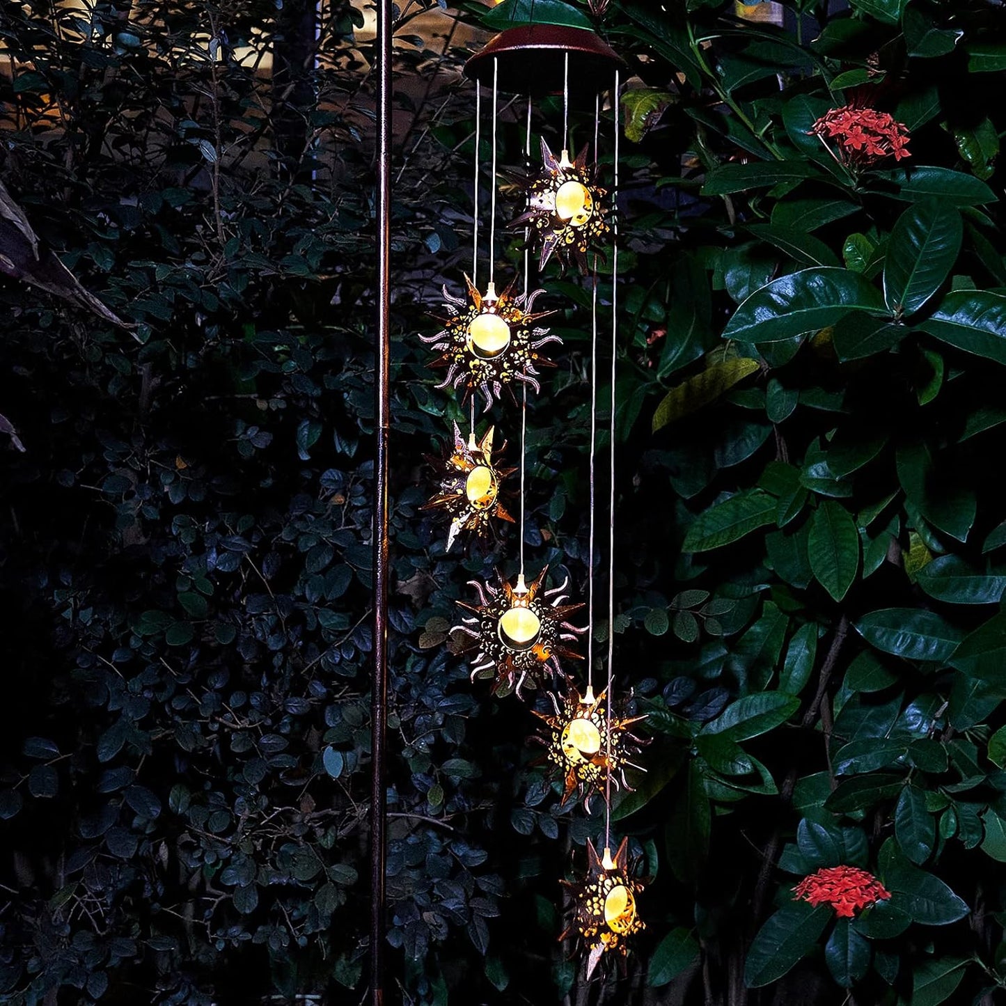 Skorter | Solar-powered LED Sunwind Clock