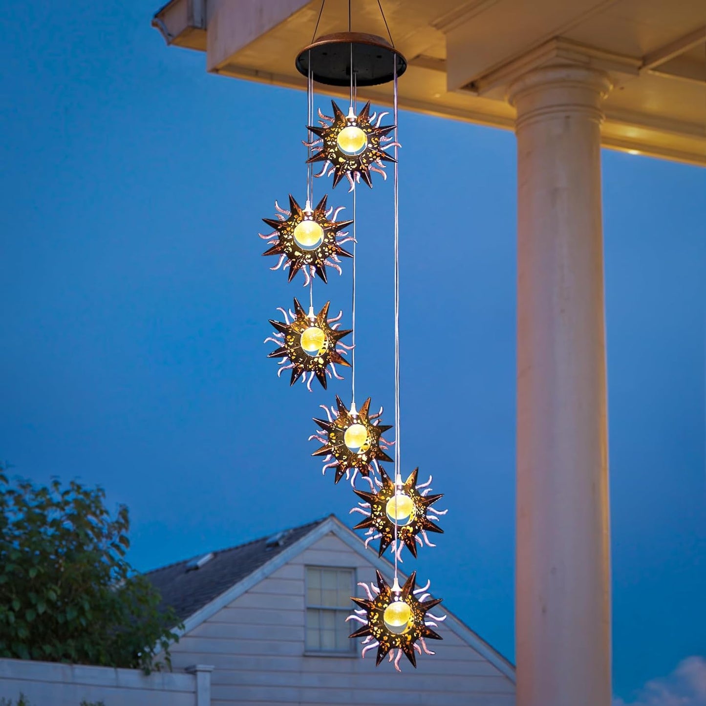 Skorter | Solar-powered LED Sunwind Clock