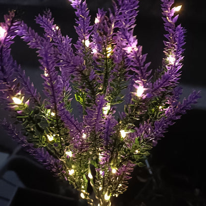 Skorter | Solar-Powered Lavender Flower Stake Light