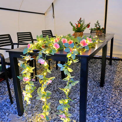 Skorter | Solar powered LED Rose Fairy Light String