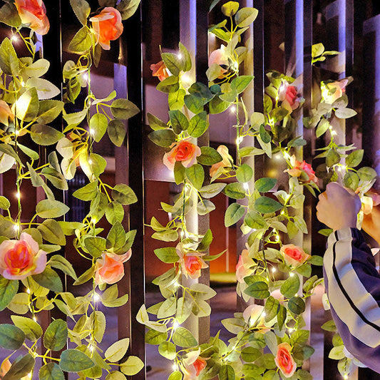 Skorter | Solar powered LED Rose Fairy Light String