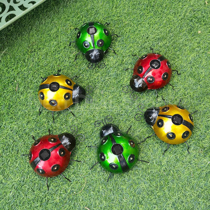 Skorter | Solar-Powered Metal Ladybug Light
