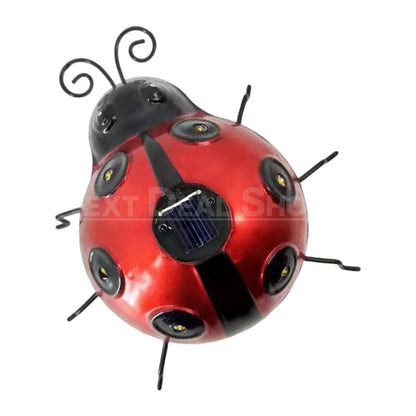 Skorter | Solar-Powered Metal Ladybug Light