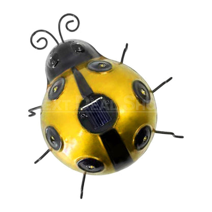 Skorter | Solar-Powered Metal Ladybug Light