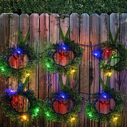 Skorter | Solar-Powered Mini Wreath LED Light String