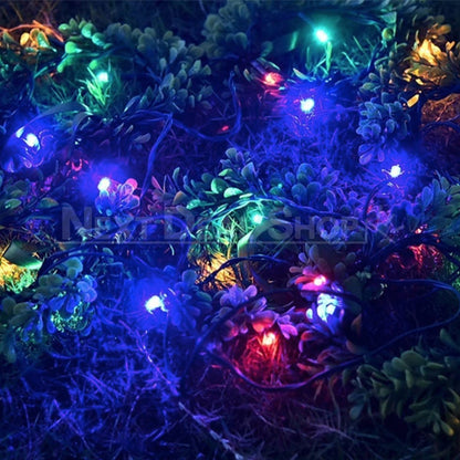 Skorter | Solar-Powered Mini Wreath LED Light String