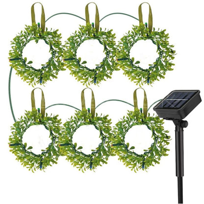 Skorter | Solar-Powered Mini Wreath LED Light String