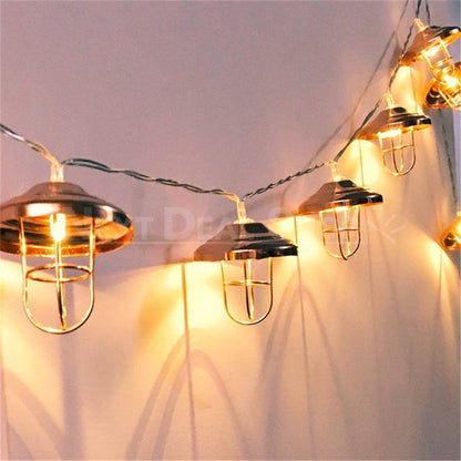 Skorter | Solar-powered Moroccan lamp light string (13ft, 10 LED)