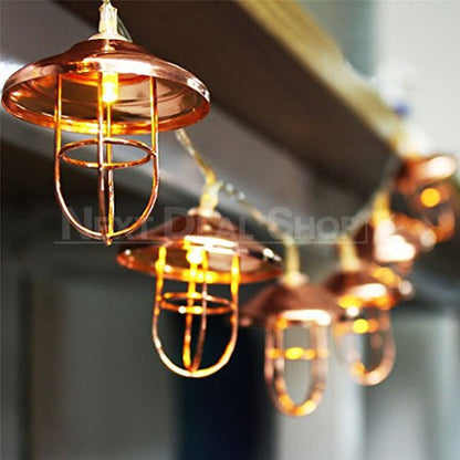 Skorter | Solar-powered Moroccan lamp light string (13ft, 10 LED)