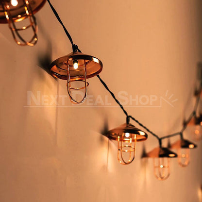 Skorter | Solar-powered Moroccan lamp light string (13ft, 10 LED)