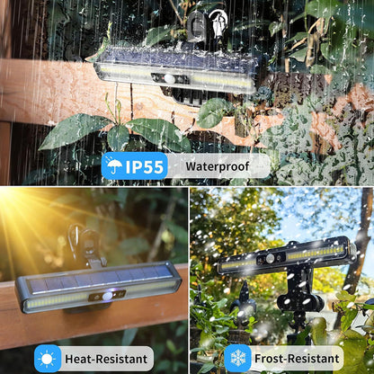 Skorter | Solar-Powered Motion Sensor Clamp Light