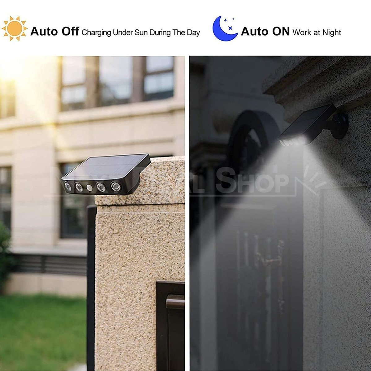 Skorter | Solar-powered motion sensor yard light