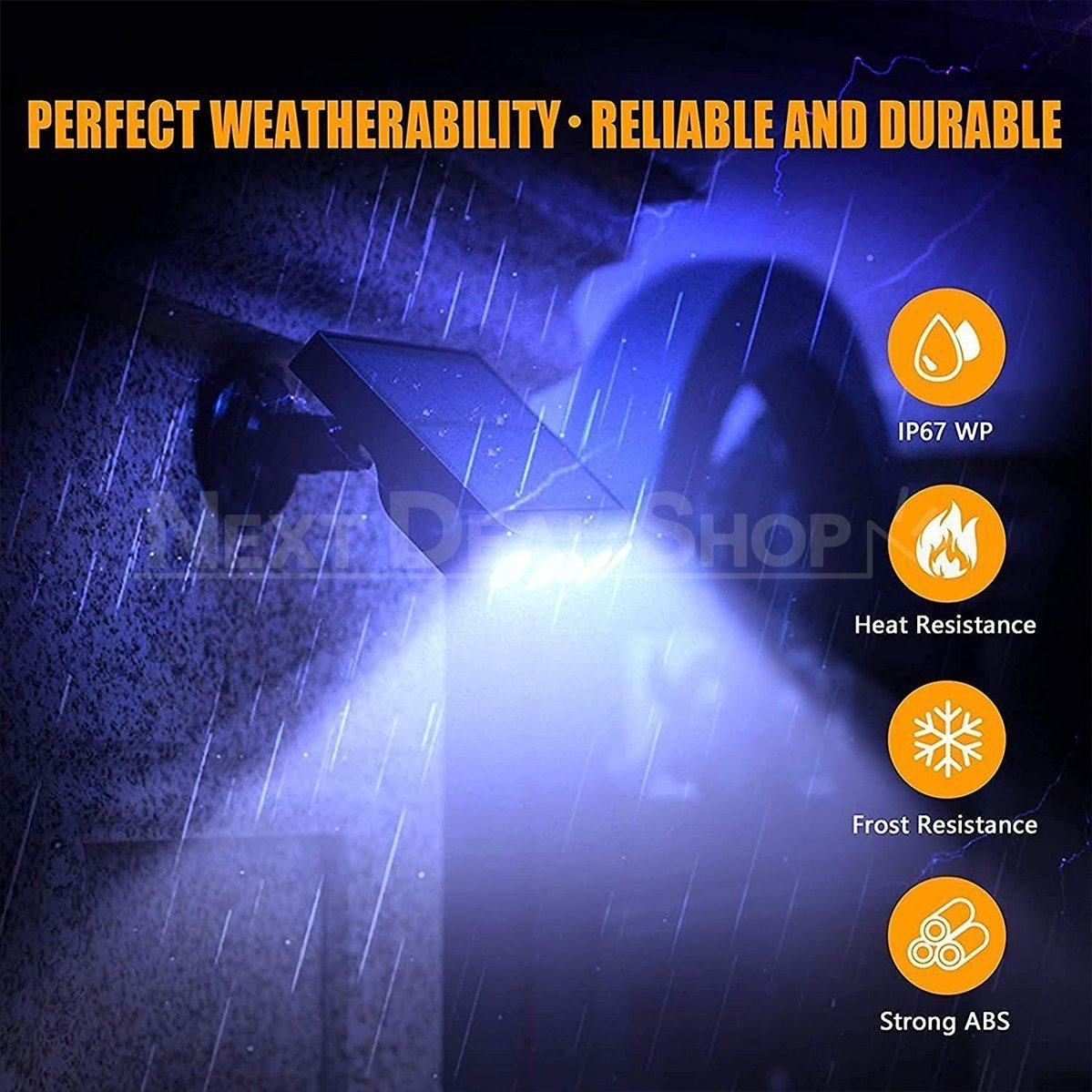 Skorter | Solar-powered motion sensor yard light