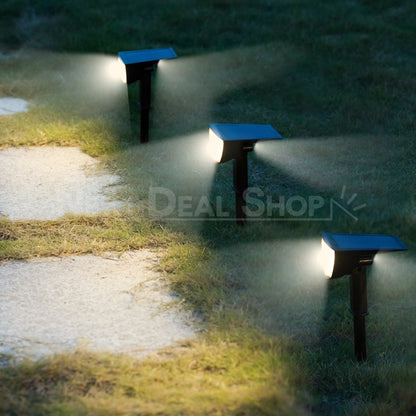 Skorter | Solar-powered motion sensor double spotlight