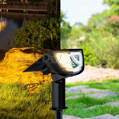 Skorter | Solar-powered motion sensor double spotlight