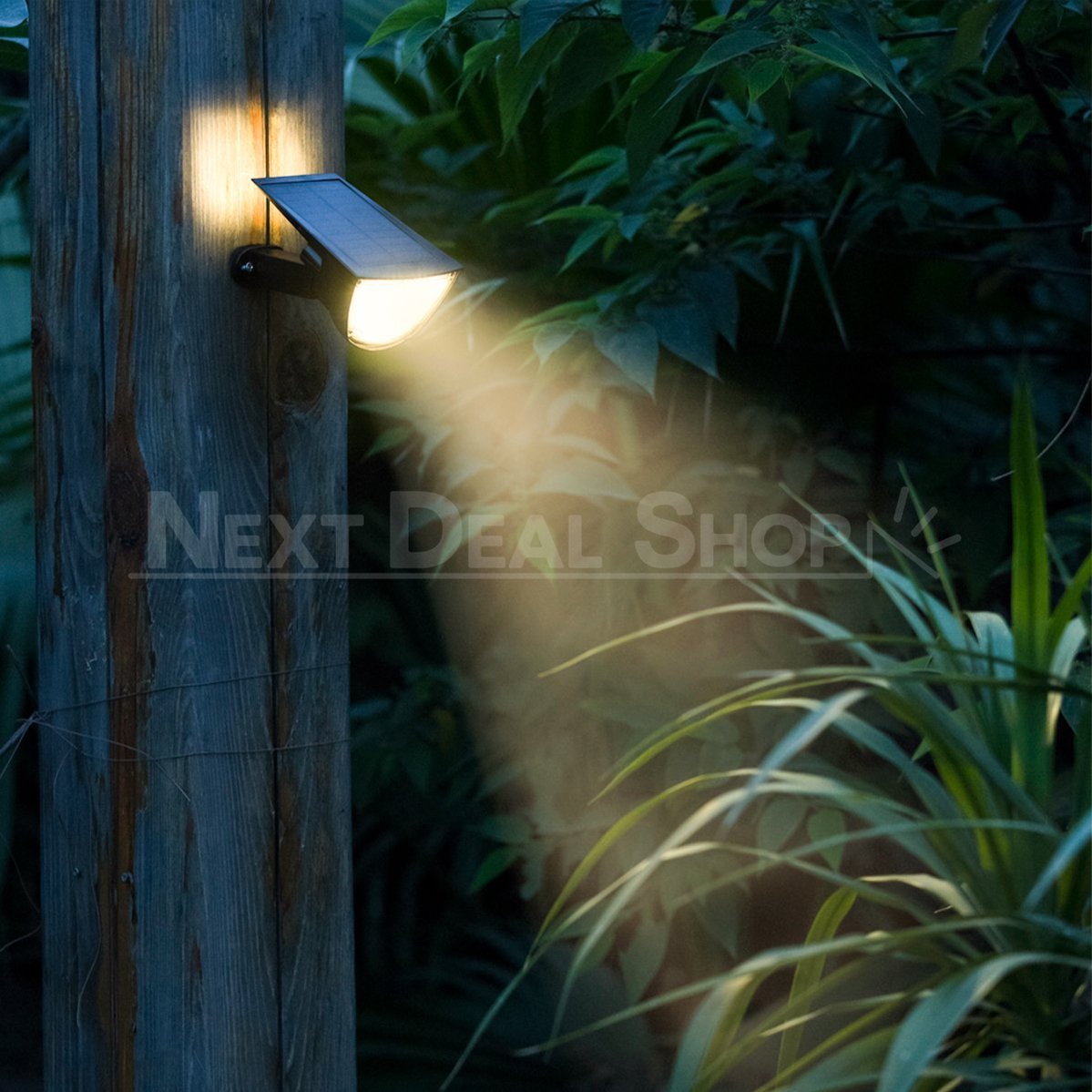 Skorter | Solar-powered motion sensor double spotlight