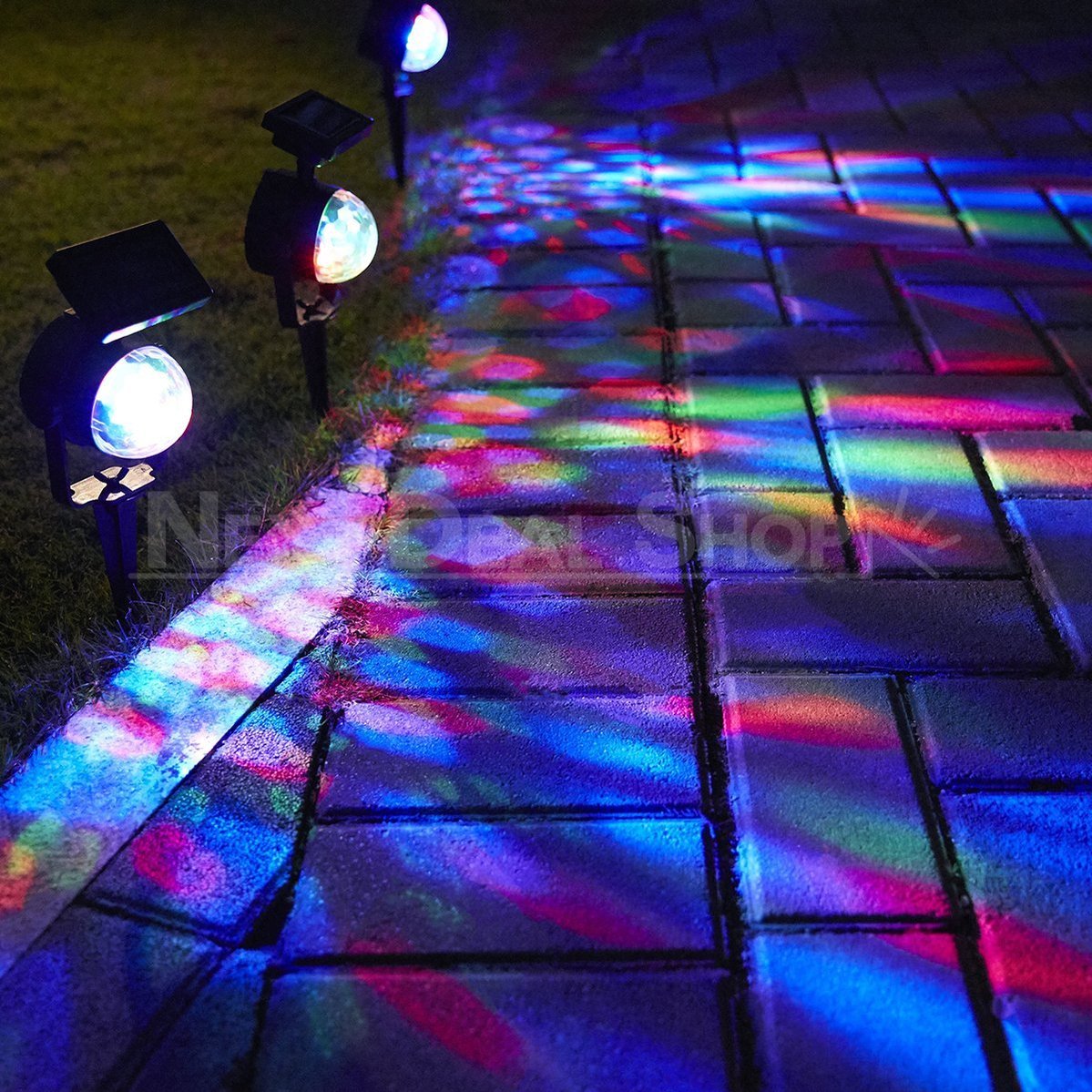 Skorter | Battery-operated multi-color LED rotating projector light